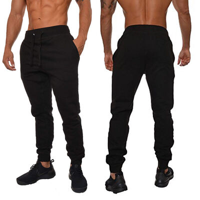 

SUNSIOM Men Long Casual Sport Pants Gym Slim Fit Trousers Running Joggers Gym Sweatpants