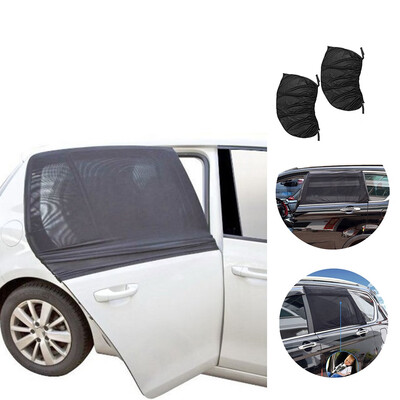 

〖Follure〗Baby Kids Auto Sun Shade Cover Rear Side Window UV Protection Block Mesh Black