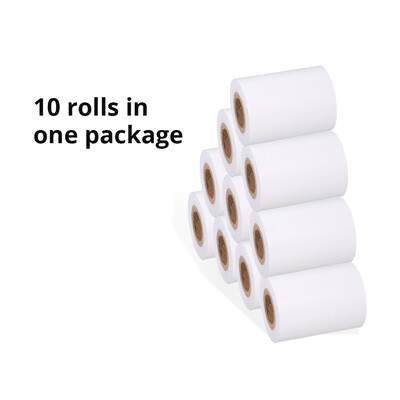 

Thermal Cashier Register Paper Waterproof Paper 10 Rolls for POS Printer 315157in8040mm Customer Bills for Cashier Supermarke