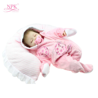 

16in Reborn Baby Rebirth Doll Kids Gift Cloth Material Body