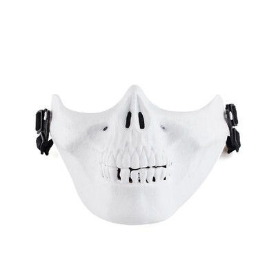 

MA-15 Creative Horrible Cosplay Outdoor Honorable Person CS Halloween Half Face Protective Safety Mask Prop