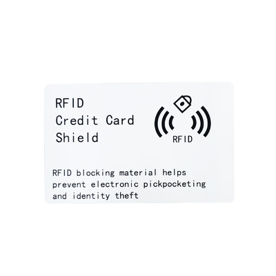 

RFID anti-theft brush shield card