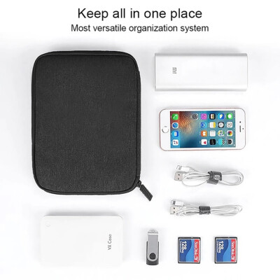 

〖Follure〗Digital Storage Bag Data Cable Storage Bag Headphone Cable Storage Bag Trumpet