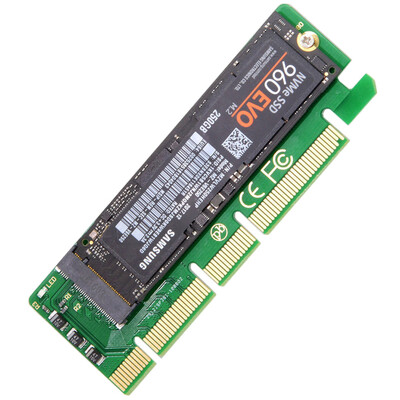 

CY SA - 001 NGFF -key NVME AHCI SSD to PCI-E 30 1x Vertical Adapter for XP941 SM951 PM951 960 EVO SSD