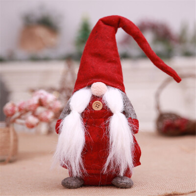 

〖Follure〗17 Inches Handmade Christmas Gnome Swedish Figurines Holiday Decoration Gifts