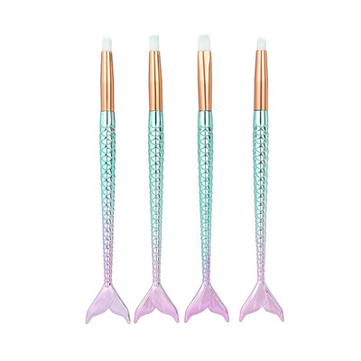 

Toponeto 4PCS Fony Make Up Foundation Eyebrow Eyeliner Blush Cosmetic Concealer Brushes