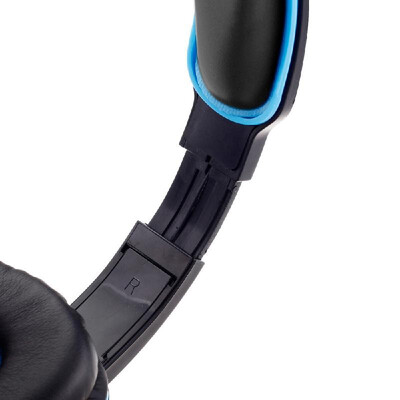 

VYKON ME333 Professional Gaming Headset USB Computer Headphone with Mic Over-ear Headset Adjustable Headphone for PC Blue