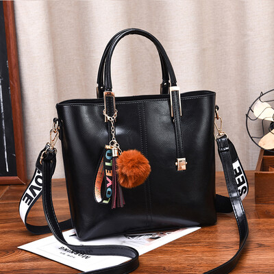 

Handbag female fashion large capacity mother retro single shoulder simple oblique shoulder texture commute tot bag
