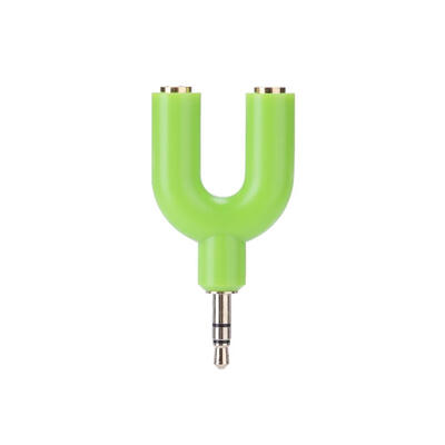 

35mm Extension Earphone Headset Audio Splitter 1 Male to 2 Female Adapter