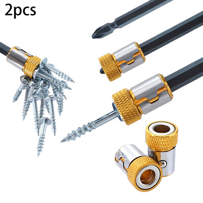 

Siaonvr 2xUniversal Removable Magnetizer Ring Magnetic Steel For 635mm Screwdriver Bits