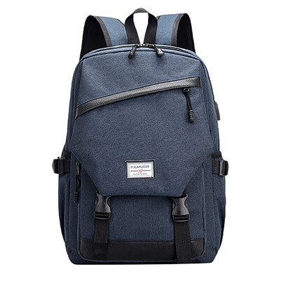 

Tailored Men Business Laptop Casual Backpack Student Bag Outdoor Travel Backpack With USB