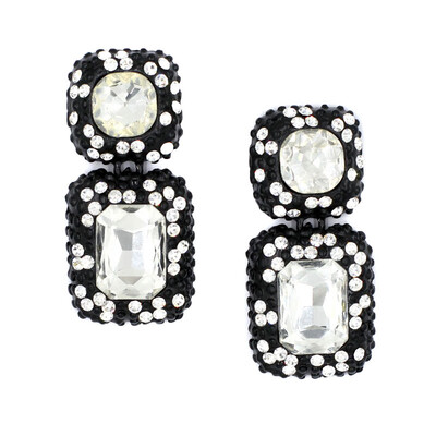 

AOTEMAN New Hot sale 2019 stud earrings crystal fashion earring vintage statement Earrings jewelry wholesale