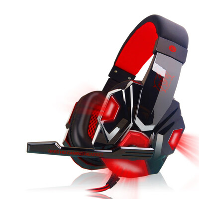 

35mm LED USB Gaming Headset Surround Headband Microphone Volume Control Headphone