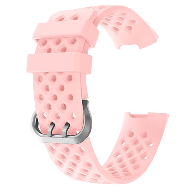

〖Follure〗New Fashion Sports Breathable Silicone Bracelet Strap Band For Fitbit Charge 3