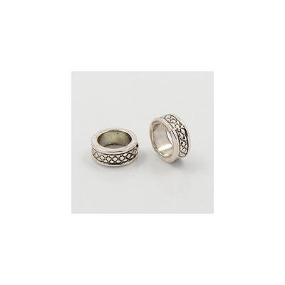 

Alloy European Beads Large Hole Beads Lead Free Antique Silver Column 8x35mm Hole 55mm