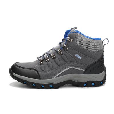

Plus velvet couple wear large size hiking shoes mens outdoor shoes ladies walking shoes