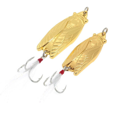 

Fishing Cicada Bait Sequins Shell Spoon Lures Paillette Metal Fishing Lures