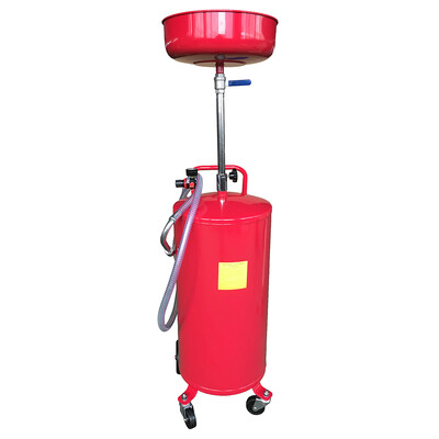 

Ktaxon Portable Waste Oil Drain 20 Gallon Tank Air Operated Drainage Drainer Wheels