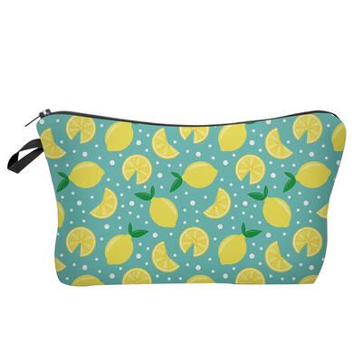 

3D Printed Cosmetic Bag Ladies Women Storage Makeup Bags Multicolor Handbag