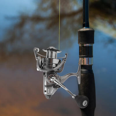 

Greensen Metal Heavy Duty Spinning Fishing Reel Wheels Bait Double Line Cups