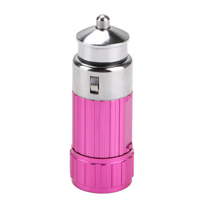 

Mini LED Rechargeable Flashlight Portable Aluminum Torch Car Charge Lamp