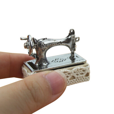 

Siaonvr 112 16 Dollhouse Miniature Scene Model Sewing Machine Set Pretend Play Toy