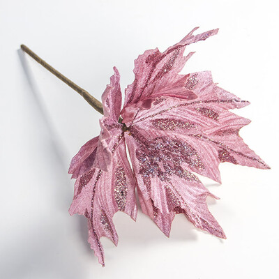 

Christmas Glitter Artificial Flower Pinecone Leaves Picks Christmas Tree Decoration Xmas D¨¦cor Gif