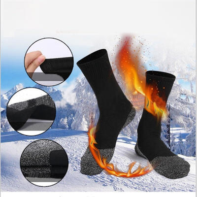 

Winter Warm 35 Aluminized Keep Feet Long Sock Heat Fibers Insulation Below Socks
