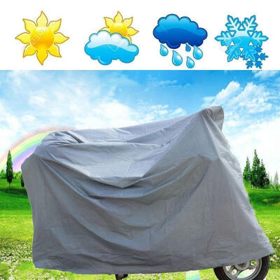 

Bicycle Cycling Rain Cover Dust Waterproof Garage Outdoor Protector 100x 200CM