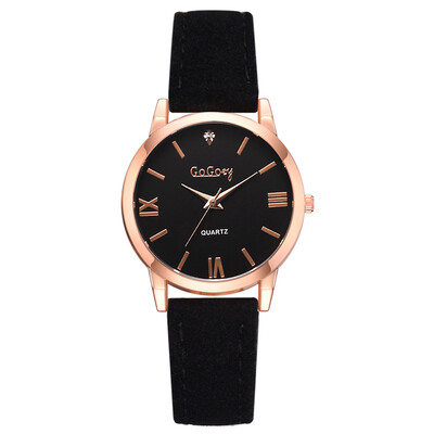 

Womens watch Roman word scale dial pu with student watch