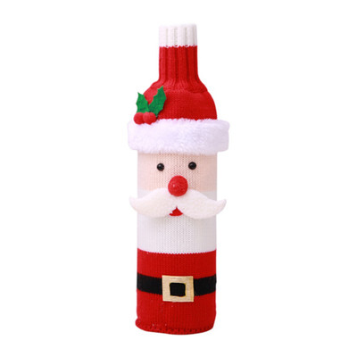 

Fashion High Quality Wine Bottle Cover Bag Christmas Banquet Decorations Wine Bottle Accessory