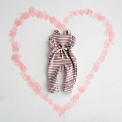 

Newborn Kids Baby Girl Ruffle Bib Pants Romper Overalls Cotton Outfits Clothes