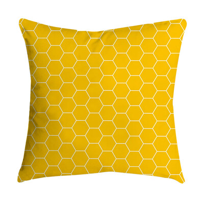 

〖Follure〗Pineapple Leaf Yellow Pillow Case Sofa Car Waist Throw Cushion Cover Home Decor
