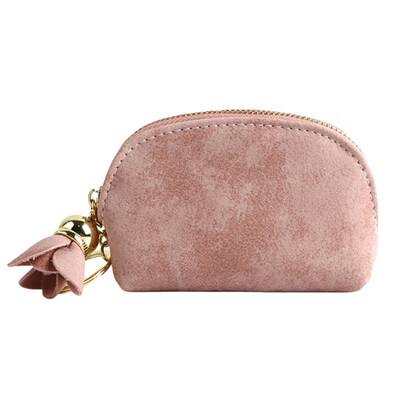 

Women Faux Leather Coin Purse Card Keys Holder Organizer Zipper Mini Wallet