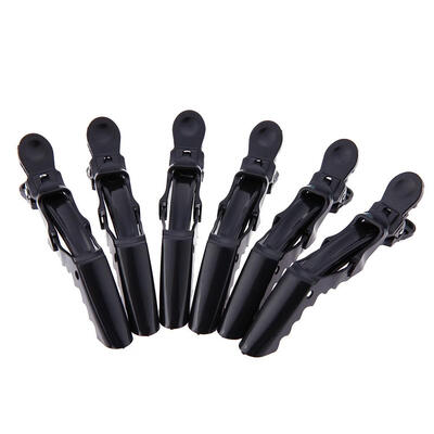 

6pcsSet Black Hairpin Shark Positioning Duckbill Clip Hairdressing Tool