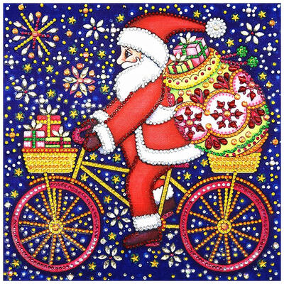 

5D DIY Special Shaped Diamond Painting Santa Claus Cross Stitch Mosaic Kits