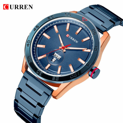 

Gobestart Mens Waterproof Quartz Watch Round Business Calendar Watch Fashion Watch