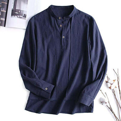 

New Fashion Mens Luxury Casual Stylish Slim Fit Long Sleeve Cotton Dress Shirts