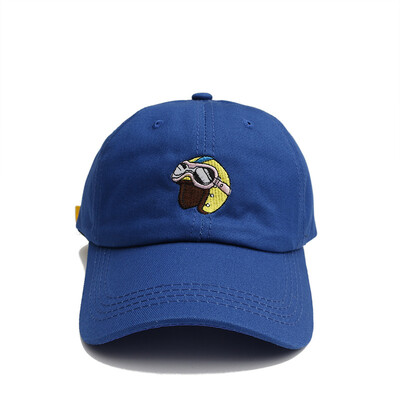 

Hat female summer student couple cartoon embroidered baseball cap male ins Cap Korean version of Joker Sun visor