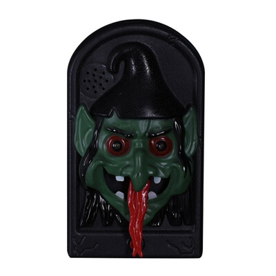 

Halloween Party Decoration Horror Doorbell Skull Pumpkin Vampire Illuminate Doorbell Halloween Sound And Light Props