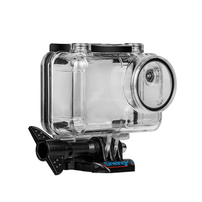 

Transparent Sports Action Camera Waterproof Housing Case Protective Case Box Shell Protector with Mount Base Screw Underwater Dept