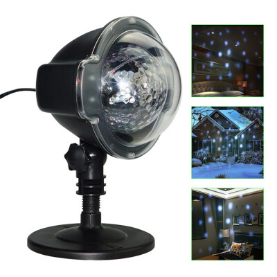 

Gobestart Waterproof Snow Flurries Landscape Spotlight White Snowflakes with Wireless Remo