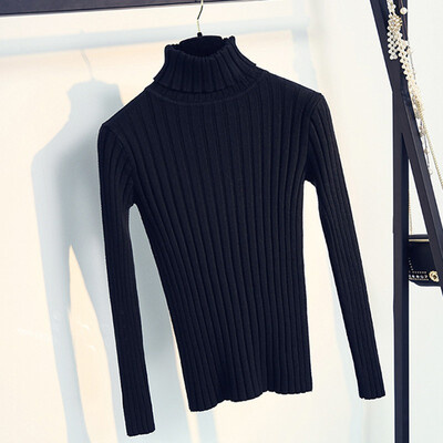 

Warm Women Turtleneck Sweater 2019 Autumn Winter Knit Women Sweaters And Pullover