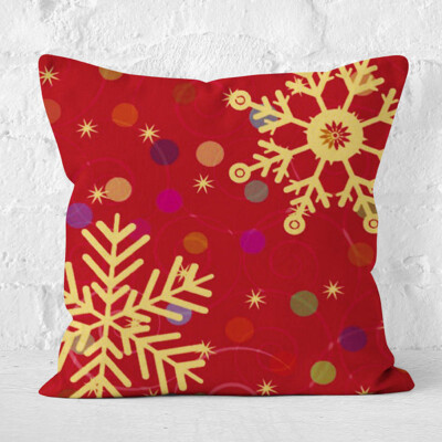 

48 Types Merry Christmas Santa Claus Snowflake Cotton Linen Pillows Cover Pillowcases Throw Pillows Sofa Home Decor 45Cm X 45Cm