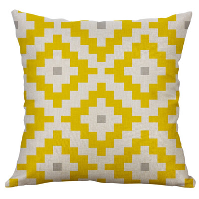 

〖Follure〗Simple Linen Creative Lovely Pillow Cover Pillow Cover Car Pillow Cover