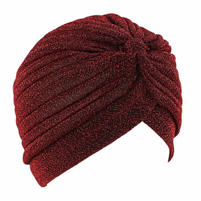 

Muslim Turban Hair Loss Head Scarf Bowknot Hat Cancer Chemo Hijab Cap Head Wrap