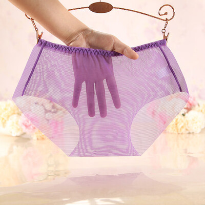 

Women Mesh Lace Sheer Briefs Underwear Knickers Sexy Panties Underwear Plus Size
