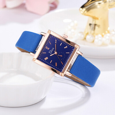 

RM Disu Single Eye Digital Scale Square Dial Simple And Stylish Ladies Quartz Watch