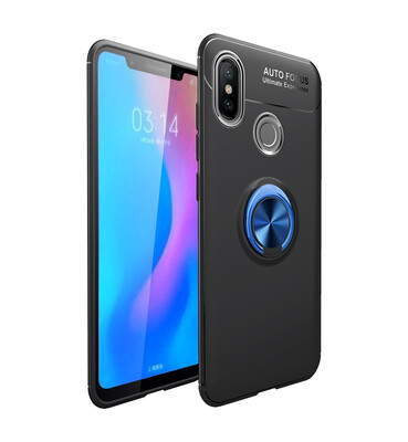 

Goowiiz Phone Case For Xiaomi Mi 88 Se8 ExplorerMax 3Max 3 Pro Luxury Metal Ring Magnetic Bracket TPU Shockproof Cooling