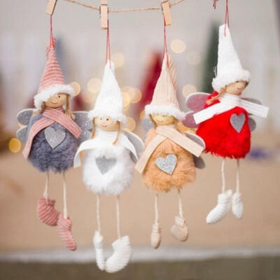 

Christmas Angel Plush Doll Toy Christmas Tree Pendants Ornaments Home Decoration